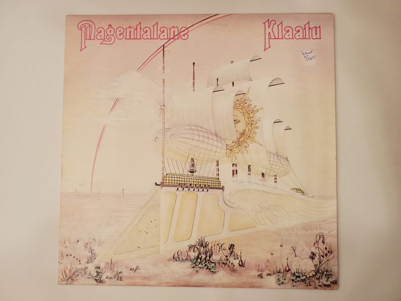 Klaatu Magentalane vinyl record